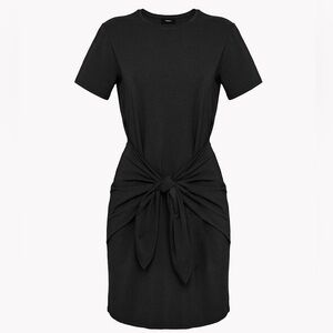 Theory Knotted T-Shirt Dress